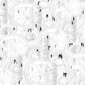 The Universe aka The Library of Babel as imagined by architects Rice & Lipka